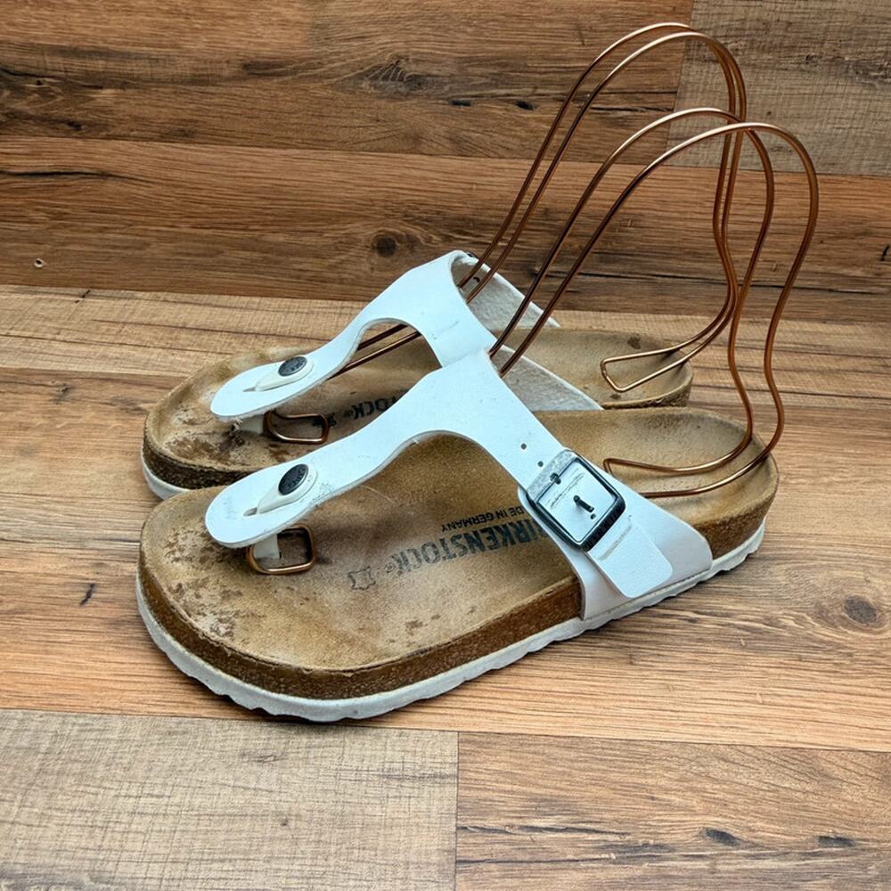 Birkenstock Gizeh women size L5 Eu 36 White Sandals